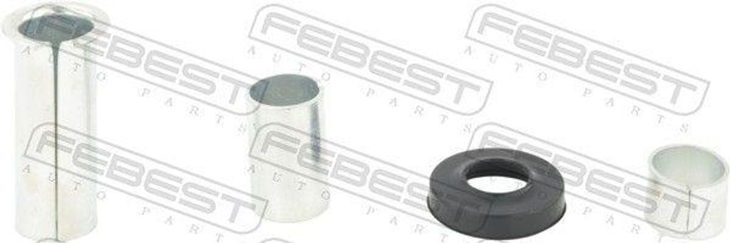FEBEST 1999-TR001-KIT Reparatursatz, Keilrippenriemenspannarm OE 11142248647 kompatibel mit 3er E46, 3er E90, 3er E92, 3er E91, 5er E39, 5er E60, 5...