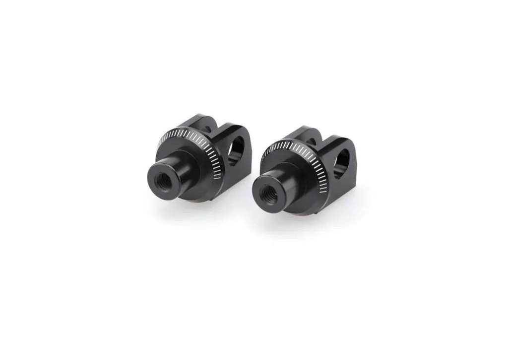Repose-pieds Moto Vintage PUIG 6450N Noir pour KAWASAKI Z750 Roadster