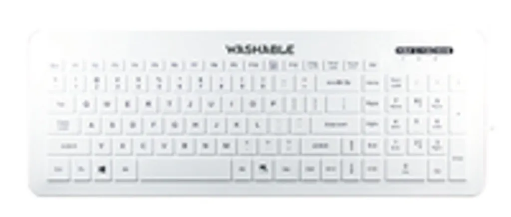 Clavier médical étanche blanc Man-Machine 104 touches AZERTY France