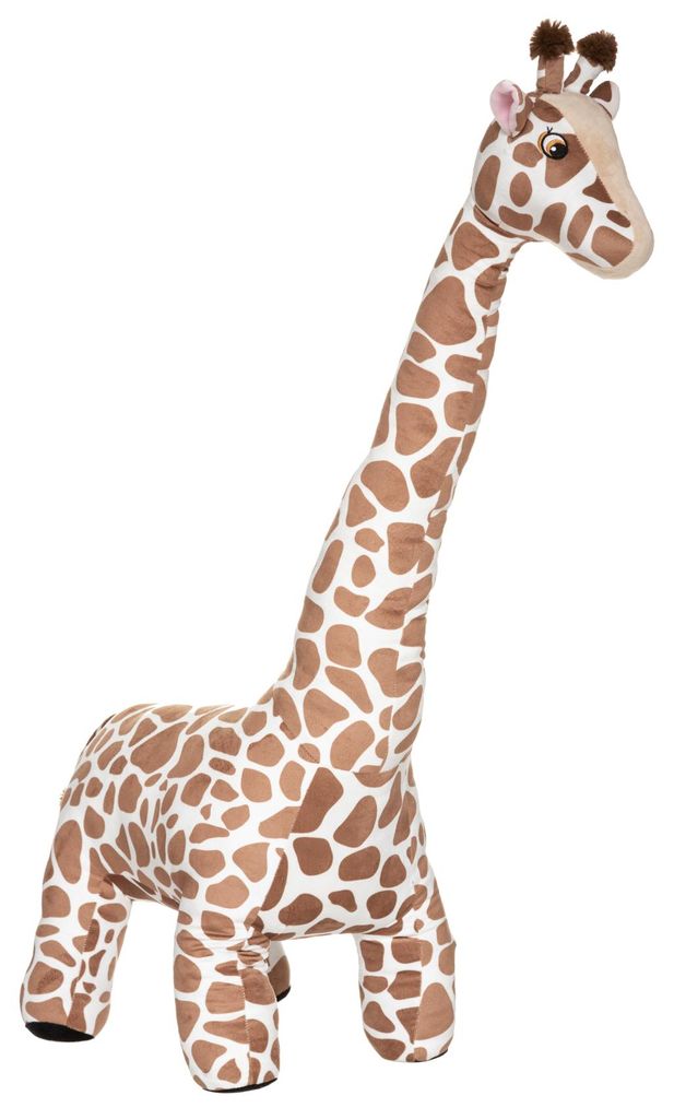 Grande mascotte en peluche Girafe, 100 cm Image du produit 