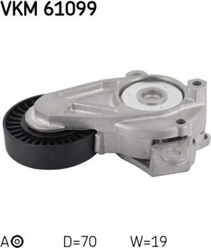 SKF VKM 61099 Rouleau Tendeur Courroie pour Yaris Auris Corolla Verso