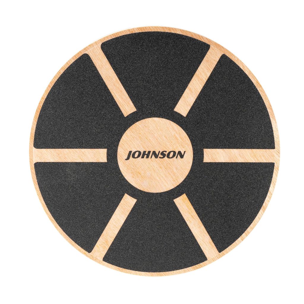 Johnson Balance Board, freigestellt auf weißem Hintergrund