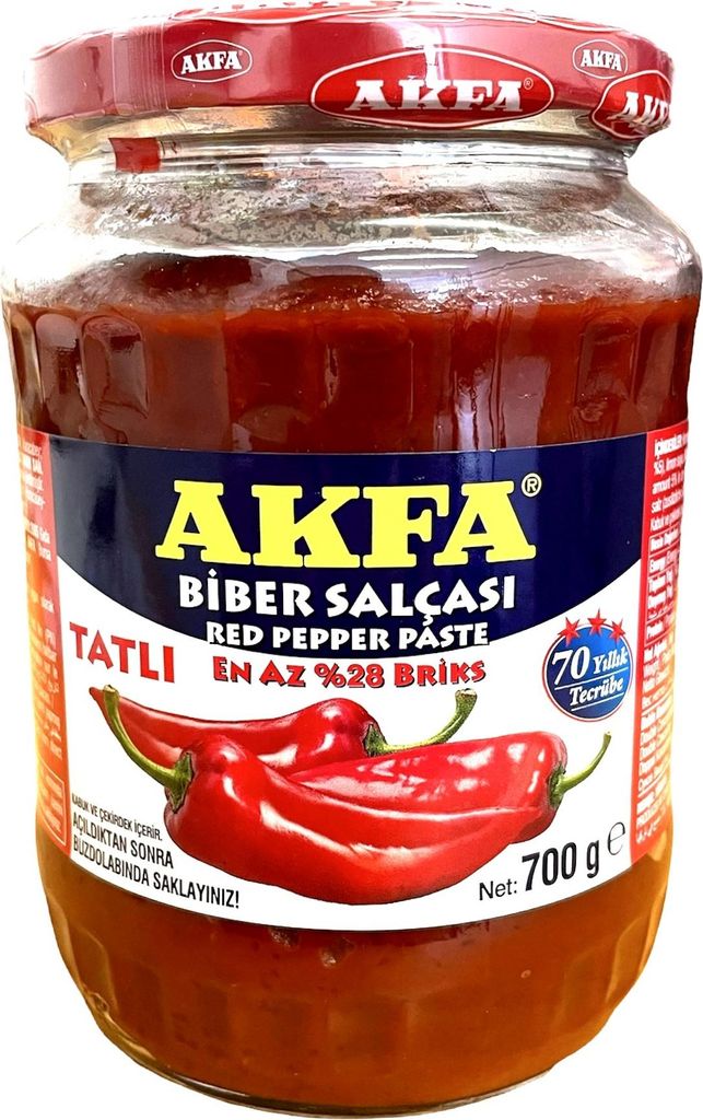 AKFA - PAPRIKAMARK MILD im Glas ohne Konservierungsstoffe - Produktbild 