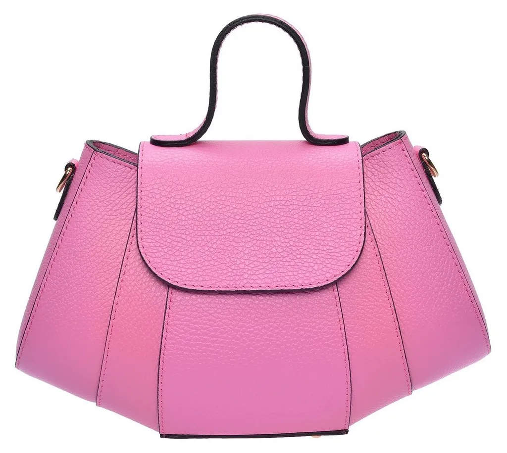 Sac à main rose chic pour cérémonie et travail Luisa Vannini LV 1004T