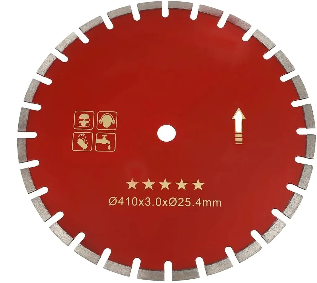 Fraiseuse béton performante 4000W moteur cuivre et capot ajustable