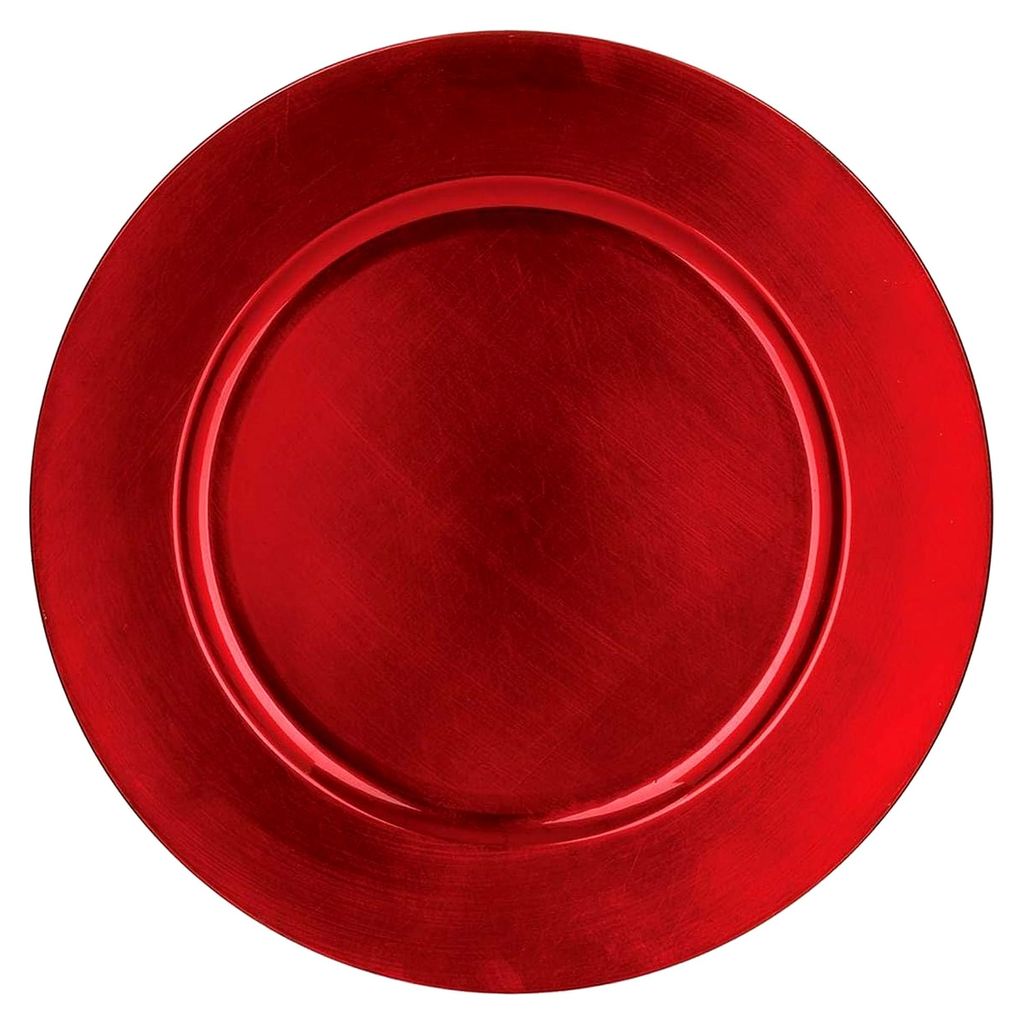 Platzteller Colorama de Noël D 33 cm rot
