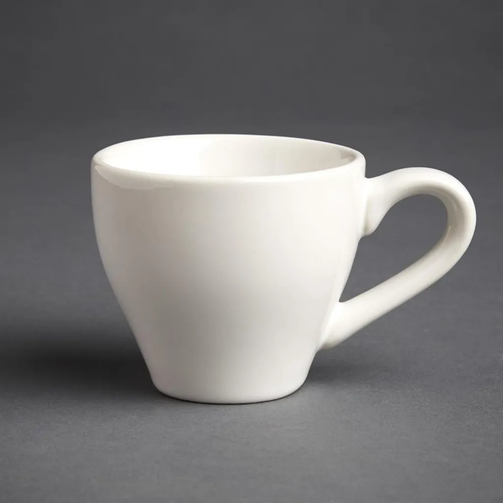 Set 12 Tazze Olympia Cafe 10cl - Bianco Ottico - Selezione Gourmet