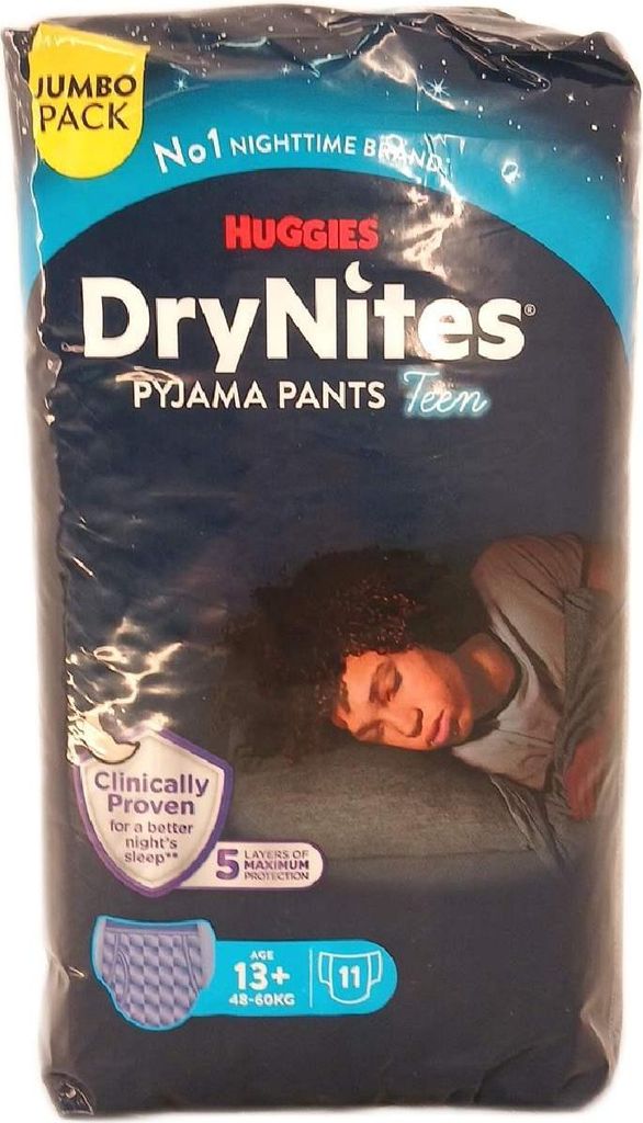 Huggies DryNites Nachtwindeln bei Bettnässen für Jungen ab Produktbild 