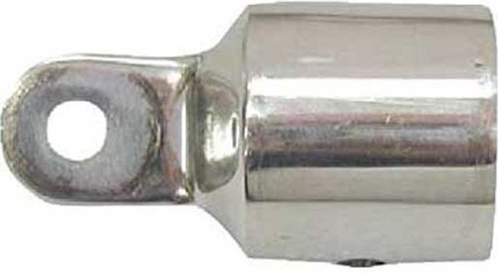 Lalizas Edelstahl Augenendkappe Silber 25 mm Silber 25 mm
