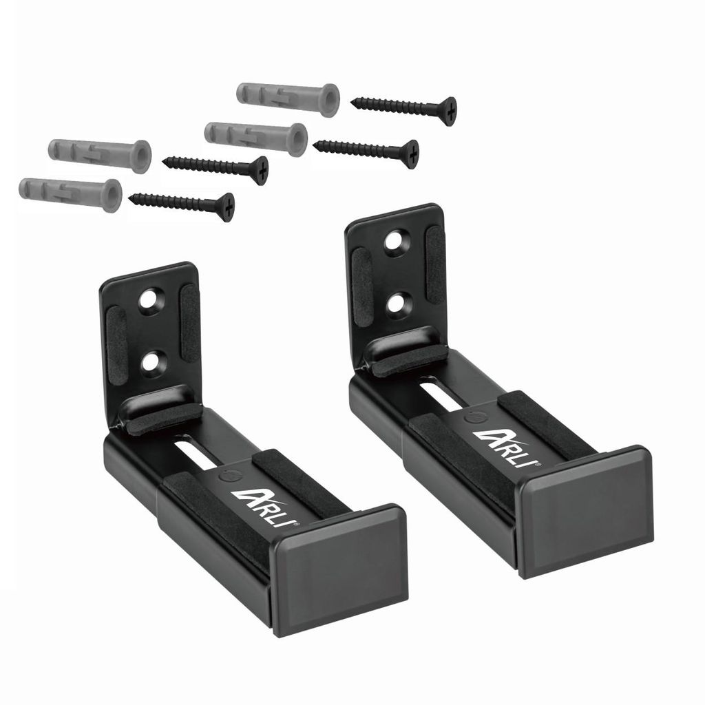 ARLI Universal Soundbar Wandhalterung verstellbar schwarz Produktbild 