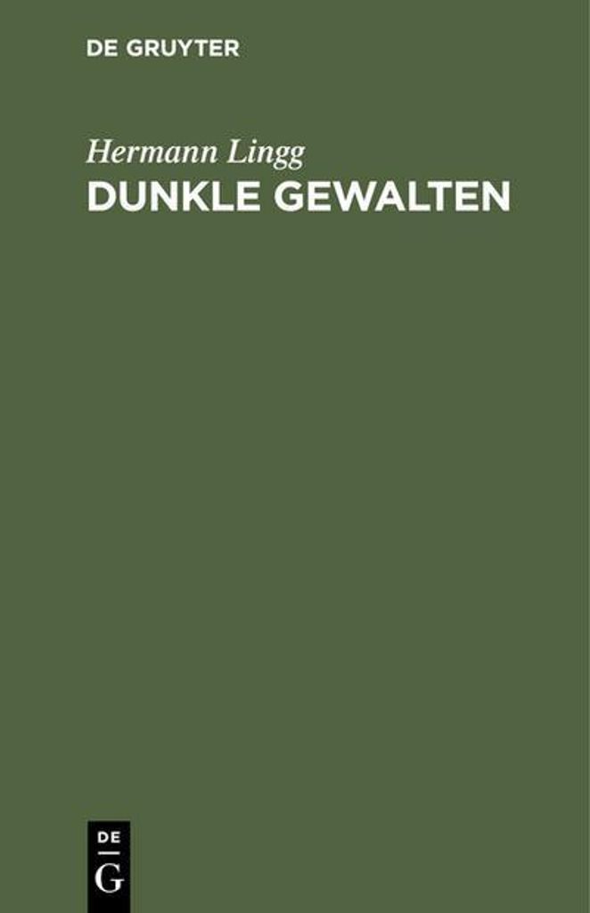 Dunkle Gewalten