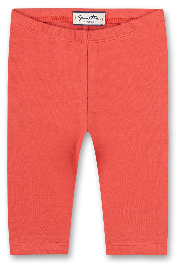 Sanetta Fiftyseven Mädchen-Leggings Rot Family Stork 68