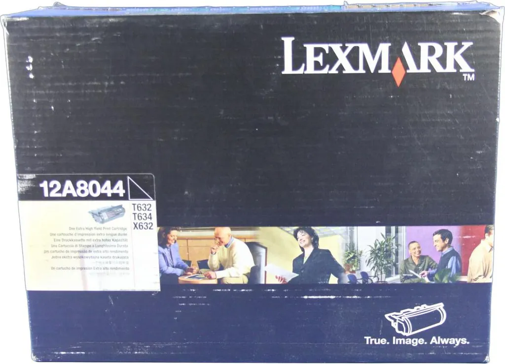 Cartouche toner laser noir pour Lexmark T632 T634 X632 série 12A8044