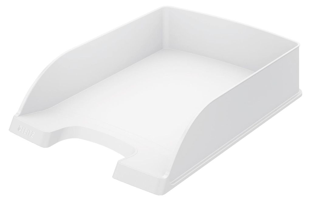 Leitz Plus Briefkorb, Standard, Polystyrol, Weiß, 255 mm, Produktbild 