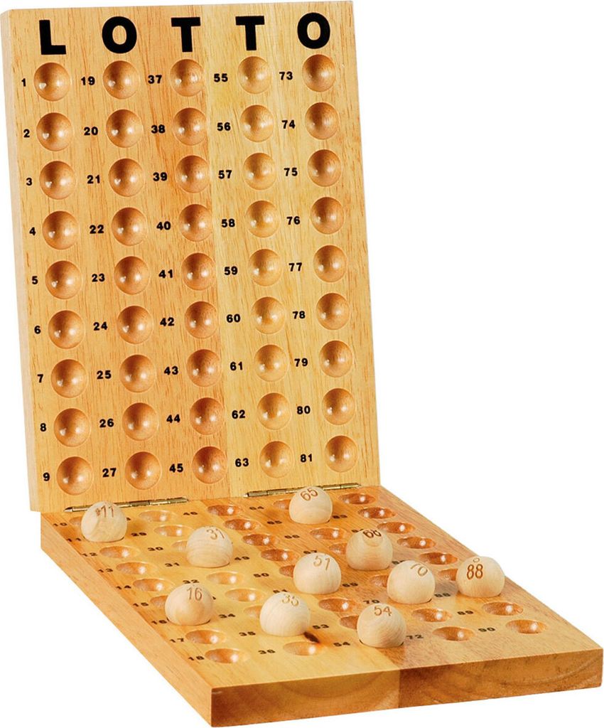 Sada Lotto / Bingo s dřevěným ovládacím panelem Obrázek produktu 8