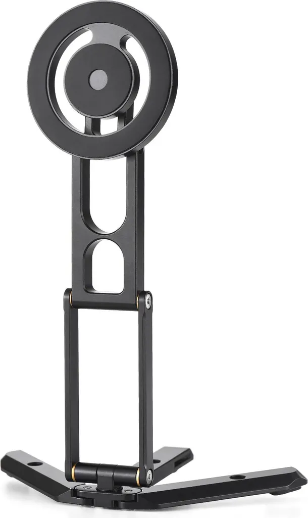 Support Téléphone Magnétique Pliable en Aluminium pour iPhone 15 et 14