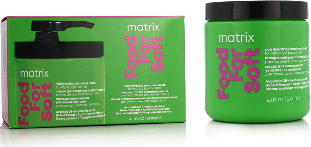 Matrix Food For Soft Rich Hydrating Treatment Mask 500 ml Obrázok produktu 