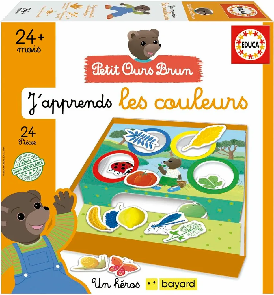 Apprendre les couleurs sans erreur avec le Jeu Éducatif Educa (FR)