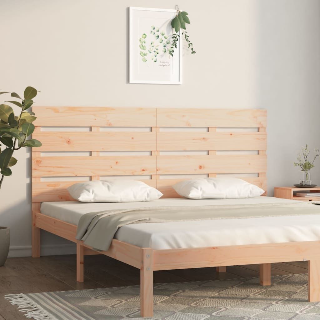 CLORIS Bettkopfteil Kopfteil 135x3x80 cm Massivholz Kiefer, 6,75 kg