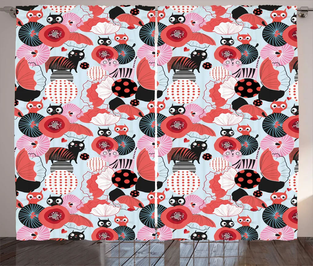 Habillage Fenêtre Salon Rideau Grande Largeur 280x225 cm Rustique