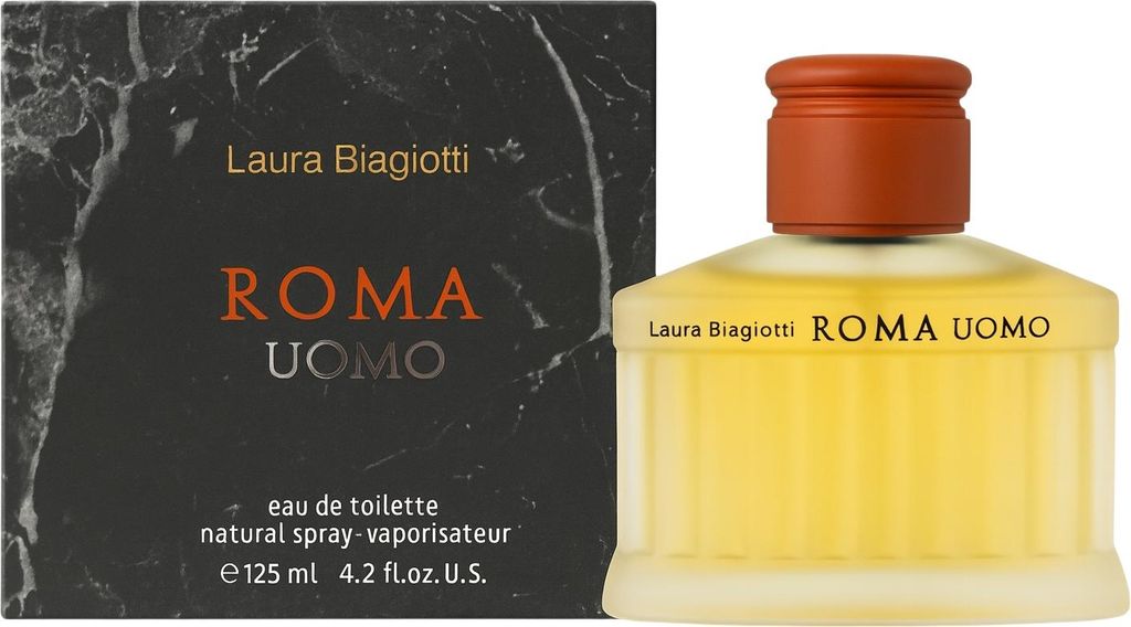 Herrenparfüm Roma Uomo Laura Biagiotti EDT   125 ml Produktbild 