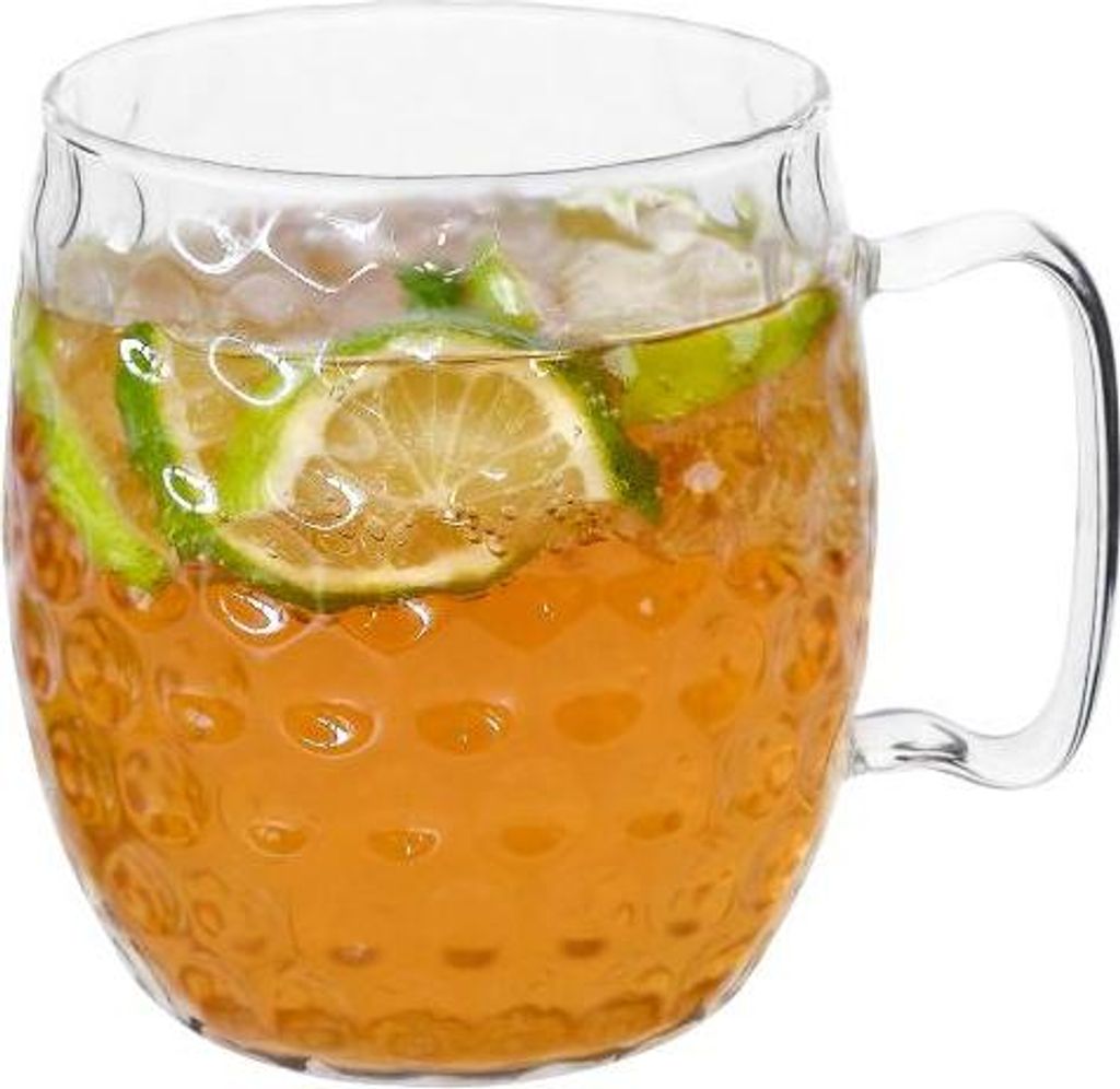 Cosy & Trendy Moscow Mule Cocktailgläser - Borosilikatglas - 450 ml - 6 Stück