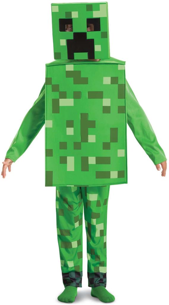 Minecraft Creeper Fancy Kostüm 10-12 Jahre Produktbild 