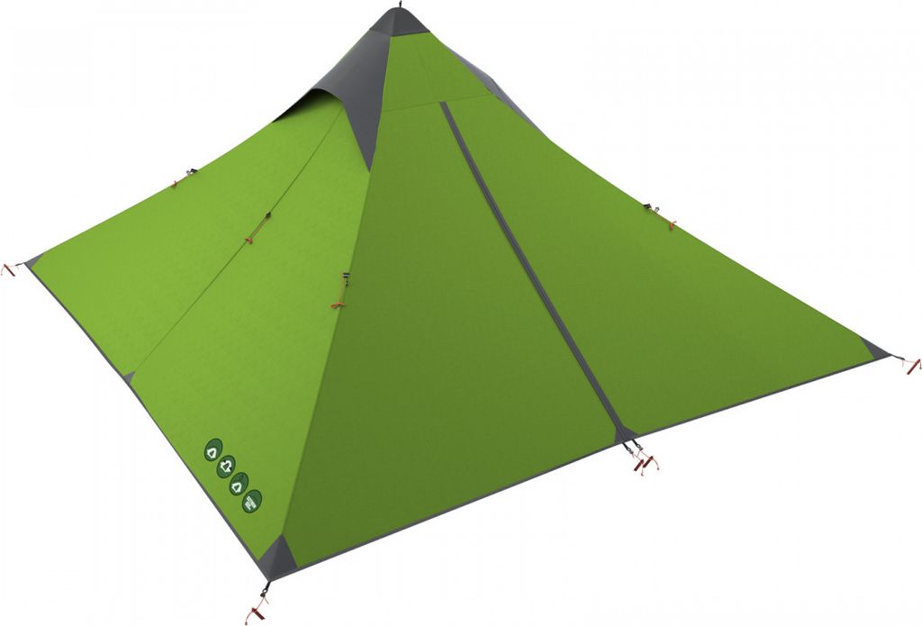 Husky Sawaj Trek 2 - leichtes Zelt - 2 Personen-Grün