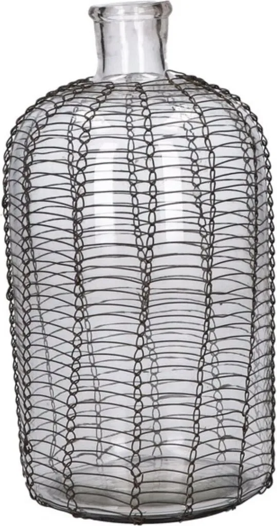 Vase en Verre Transparent Rituali Domestici pour Décoration d'Intérieur