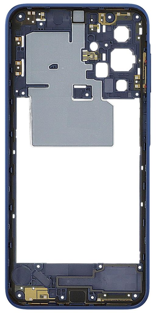 Samsung, Ersatz Mittelgehäuse Service Pack für Samsung Galaxy A17 5G, Blau