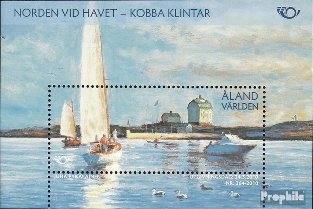 Briefmarken Finnland - Aland 2010 Mi Block9 (kompl.Ausg.) postfrisch Leben am Meer