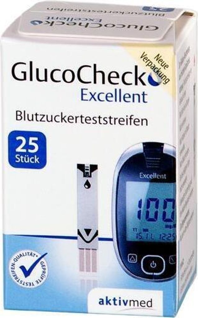 GLUCOCHECK Excellent Teststreifen