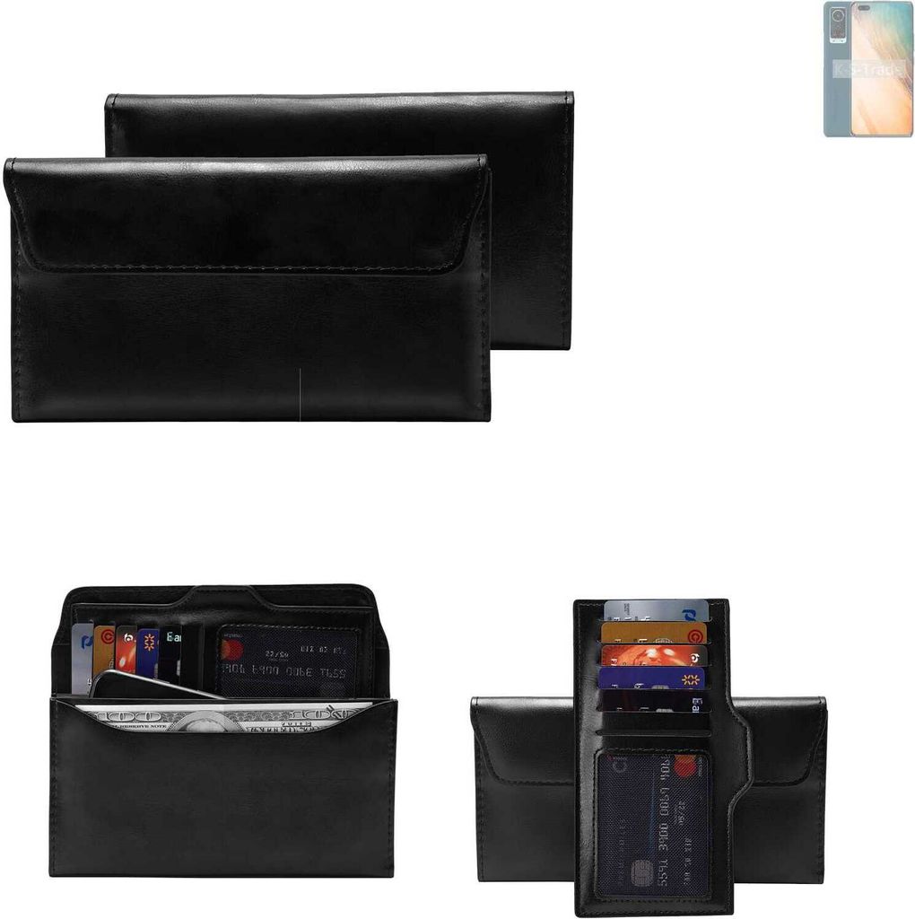 K-S-Trade Handy Hülle kompatibel mit HiSense Infinity H60 5G Schutz Hülle Tasche Schutz Case Handytasche Kunstleder schwarz, 1x