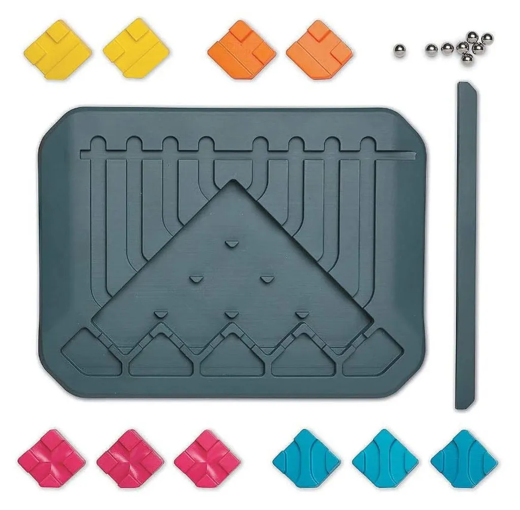 Jeu de réflexion Eureka Marble Circuit : casse-tête logique complet