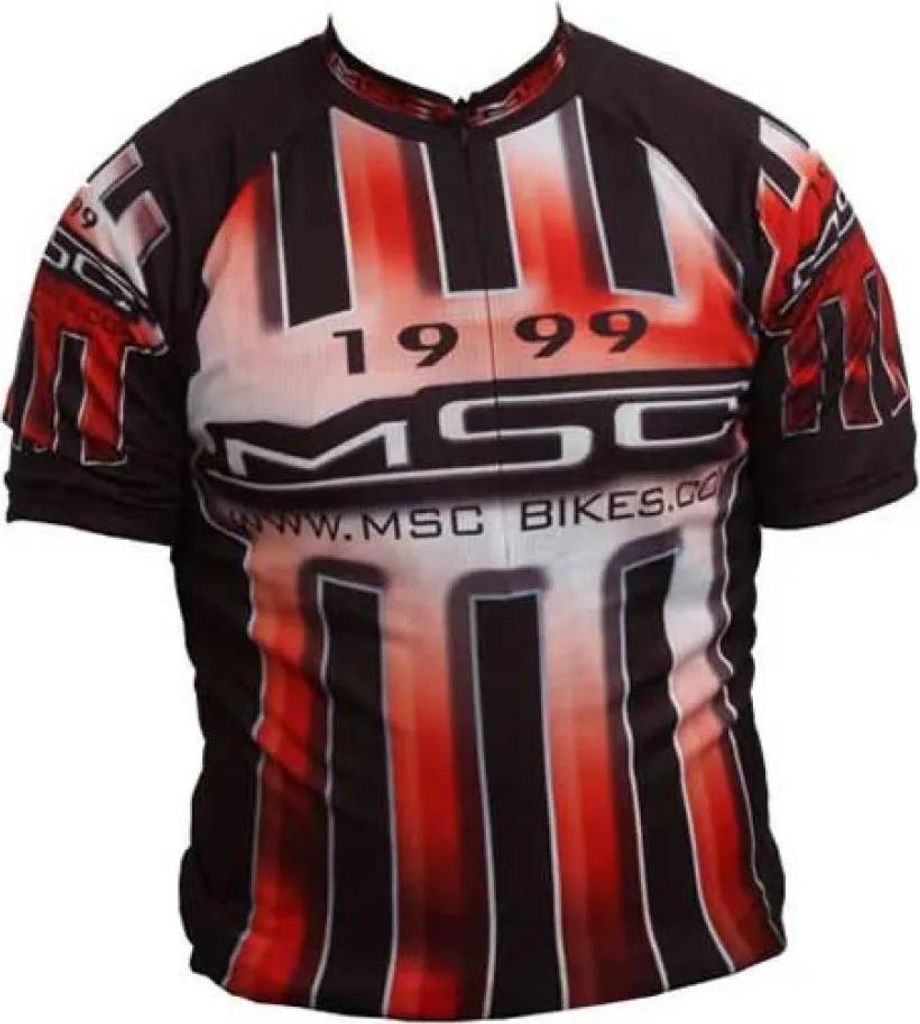 Msc Kurzarm-radtrikot Rot M Herren Rot M