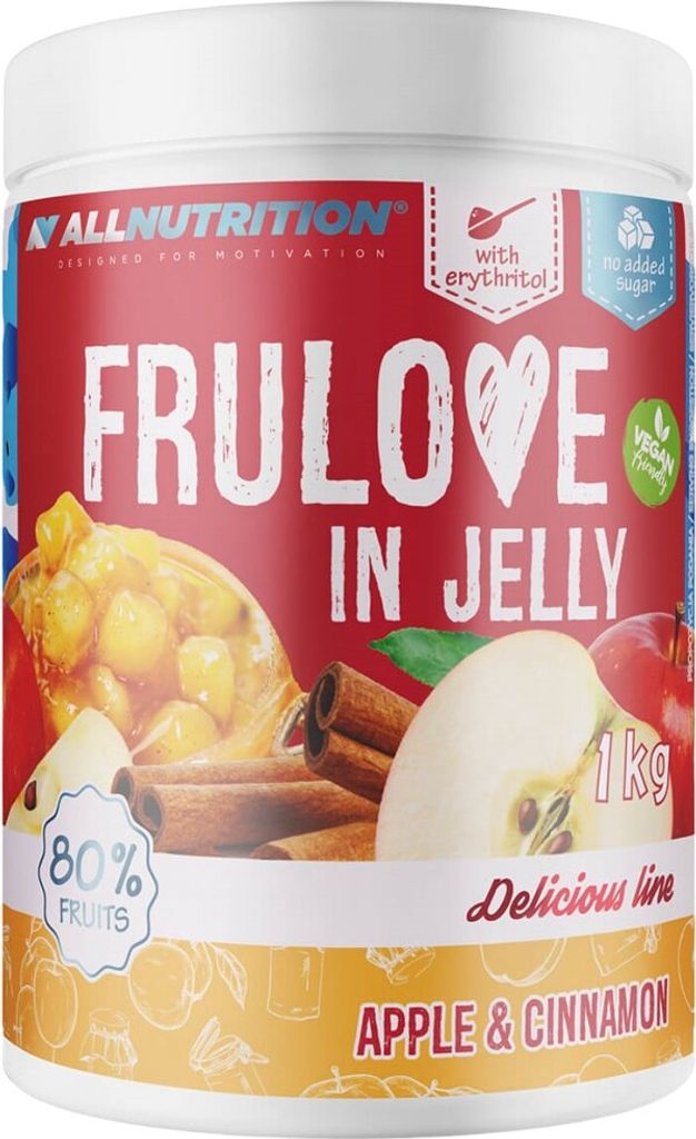 ALLNUTRITION FRULOVE In Jelly Apple & Cinnamon 1000g Produktbild 