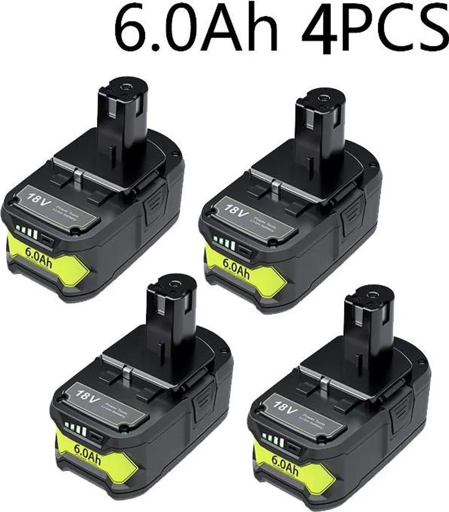 Batterie 18V 6000mAh Li-Ion - Performance longue durée et recharge rapide