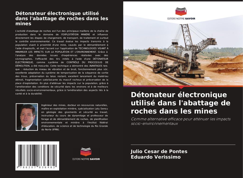 Détonateur électronique utilisé dans l'abattage de roches dans les mines