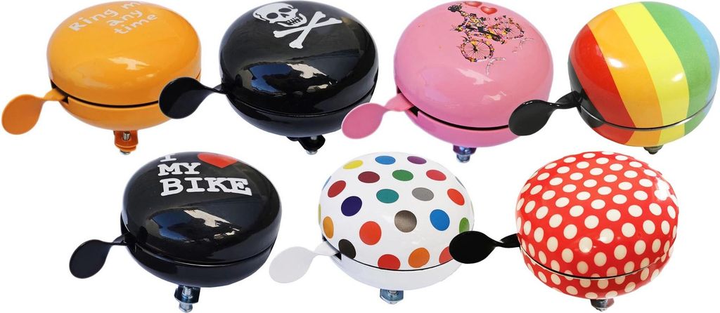 Sonnette de vélo XXL Ding Dong 80mm Sonnette de vélo Cloche Image du produit 