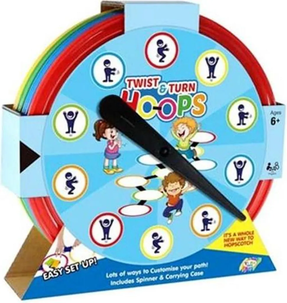Cerceaux de fitness Twist & Turn pour gym rythmique et hula hoop sport