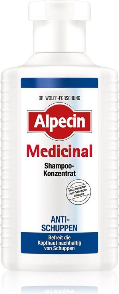 Alpecin Medicinal Shampoo Konzentrat Anti-Schuppen 200ml Produktbild 