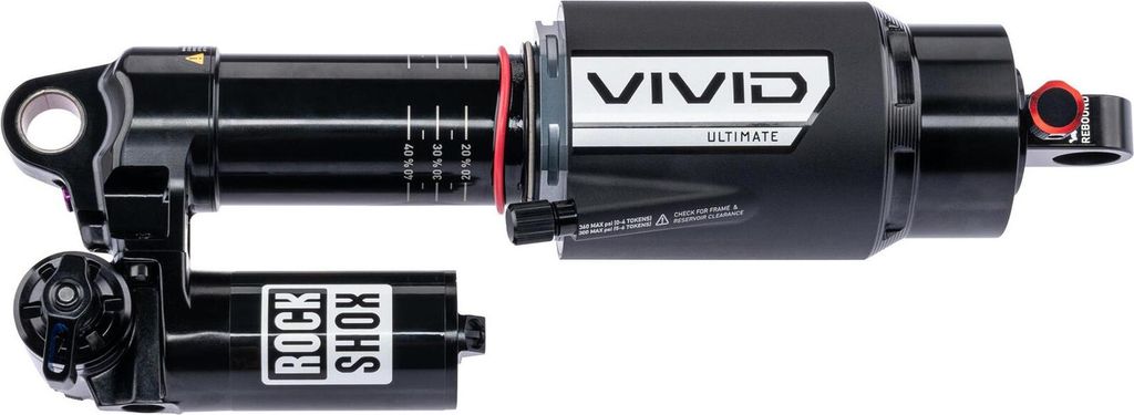 ROCKSHOX Federbein "Vivid Ultimate RC2T" Federung: 230 mm x 62,5
