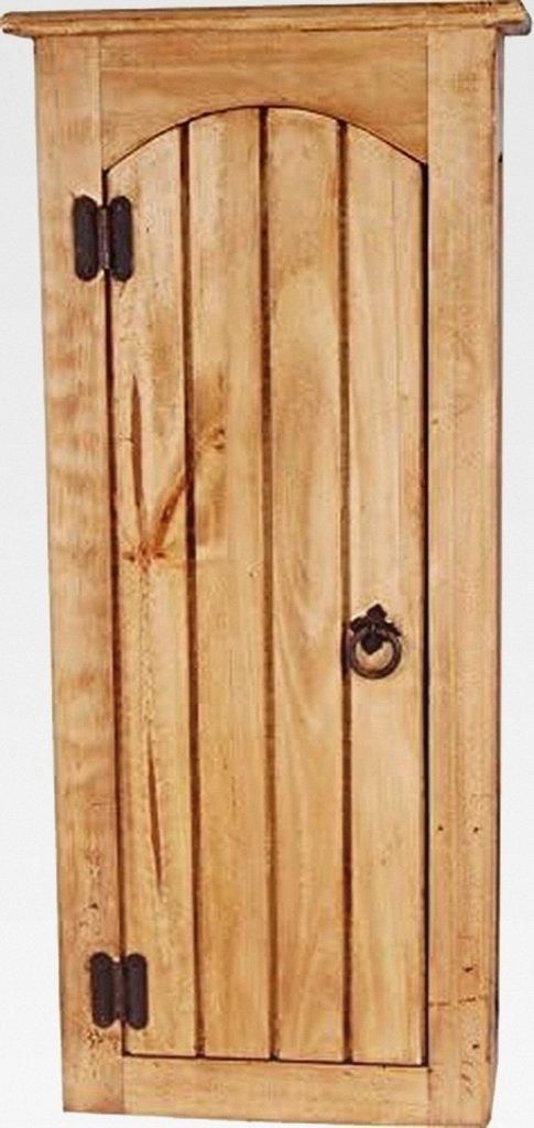 Hängeschrank Mexico Möbel 35x78x20 cm Landhausstil Massivholz Pinie Honig