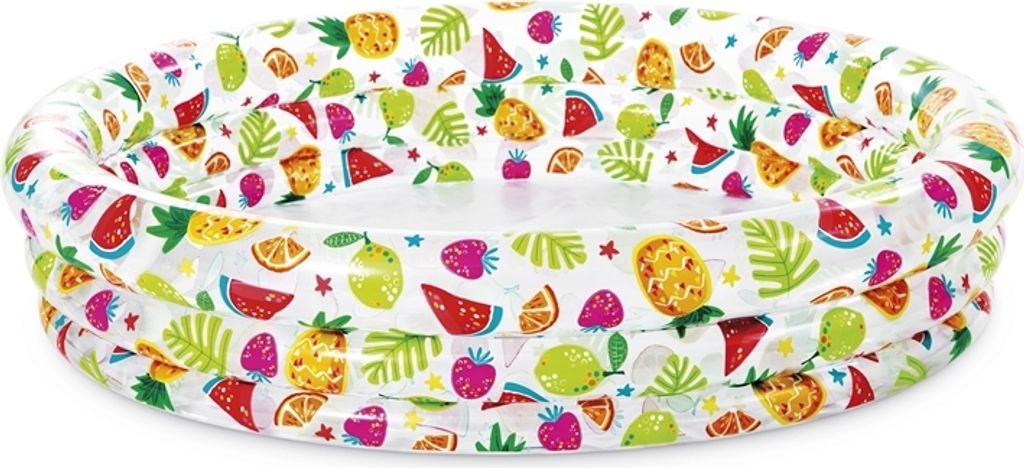 Intex Kinder Planschbecken 3-Ring-Pool Fishbowl Produktbild 4