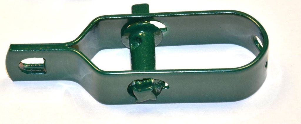 50 x Drahtspanner Zaunspanner Maschendraht 100 mm lang grün beschichtet (Stückpreis € 0,70)