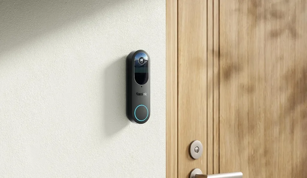 Sonnette vidéo Wi-Fi Reolink D340B sans fil batterie noir 2K