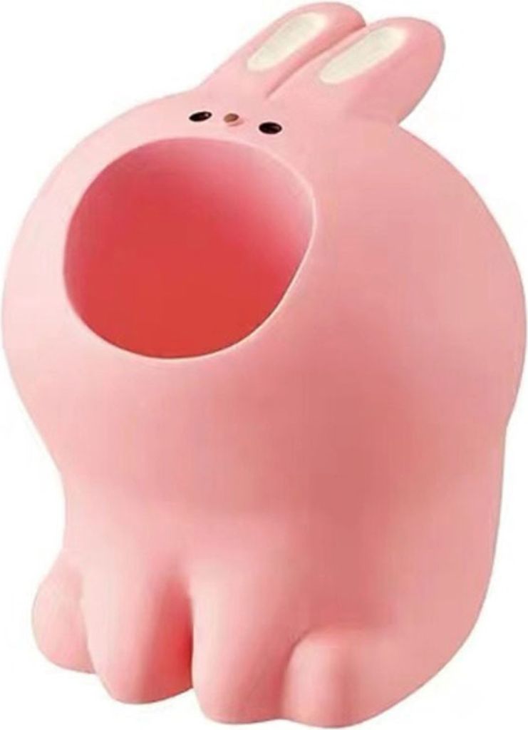 Niedlicher Stifthalter mit Tiermotiv, Mini-Dinosaurier, Delfin, Hai, Pinguin, Katze, Hund, Kaninchen, Form, tragbar, Harz, Stifteablage, Organizer,...