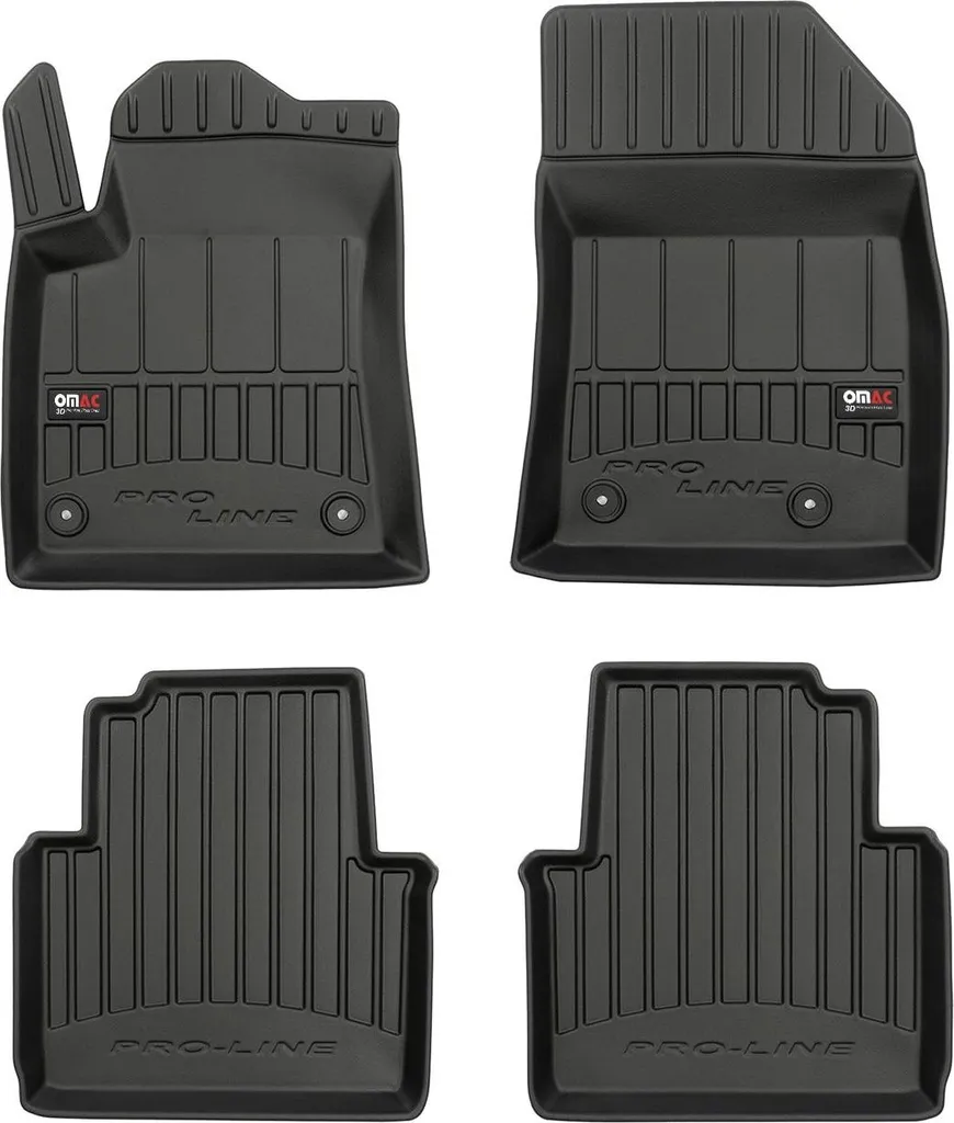 Tappetini Professionali TPE Citroen C3 Aircross 2017-2024 - 4 Pezzi