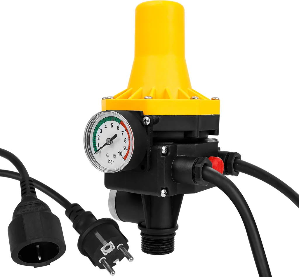 Contrôle Automatique Arrosage de Jardin : Pressostat avec Câble de Pompe