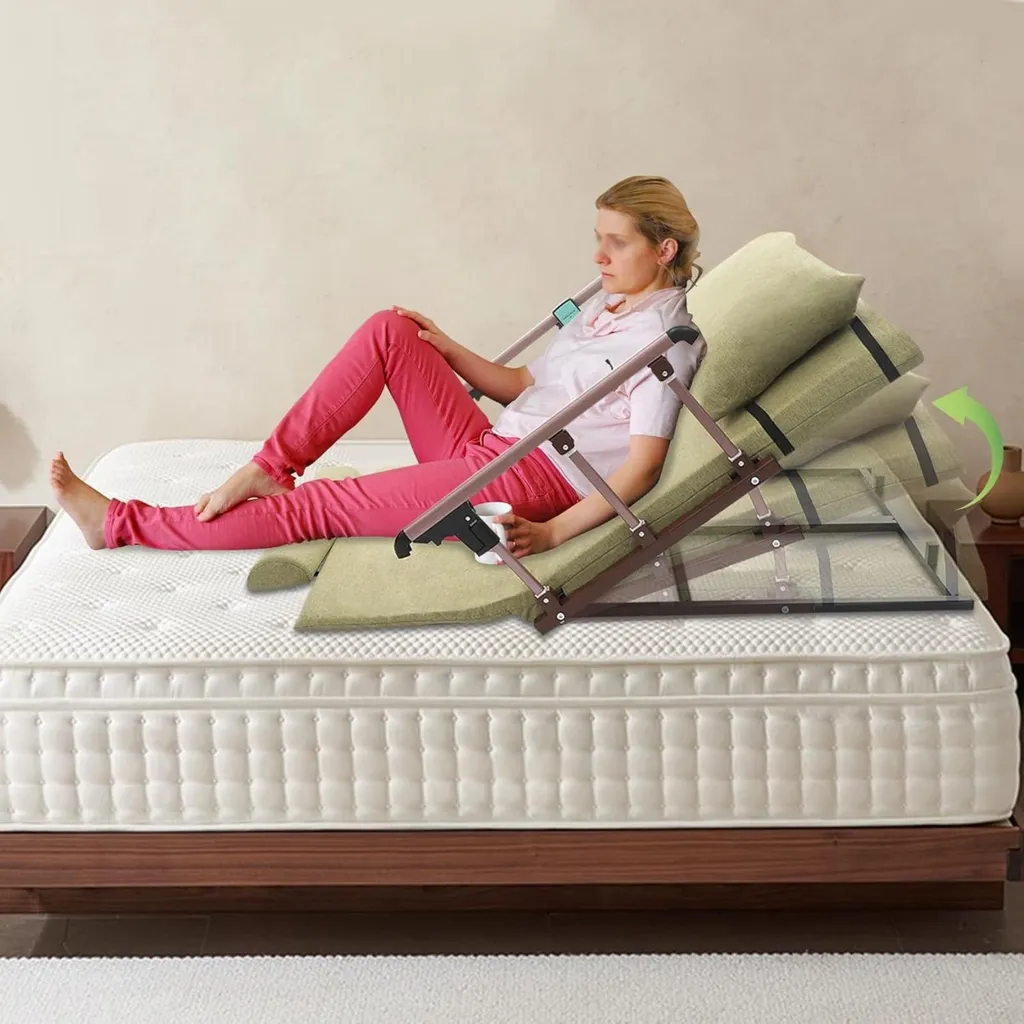 Appui-dos de lit relevable ergonomique - Support dorsal 300 kg - 4